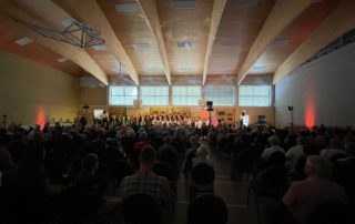 Chorgemeinschaft Reinhardtsdorf-Schöna e.V. - Jubiläumskonzert 65+2 in Reinhardtsdorf im Juni 2022 - festlicher Saal
